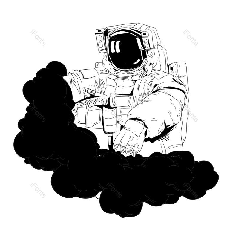 黑白图片,人物元素,黑白画PNG,线条元素免抠素材